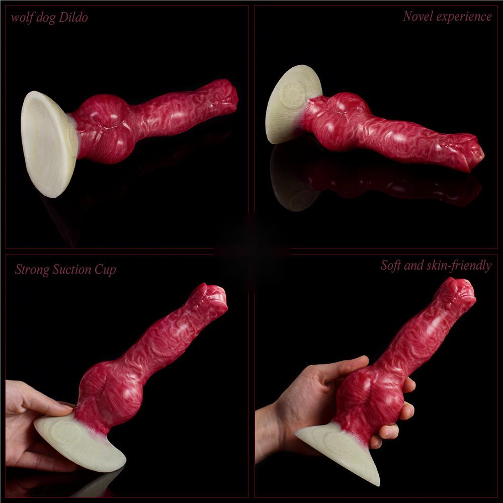 Realistic Dog Dildo with Knot K9 Animal Dildo 8.26 inch - propinkup