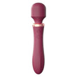 10 Vibrating Double-headed Heating Vibrator Female Wand Massager - propinkup