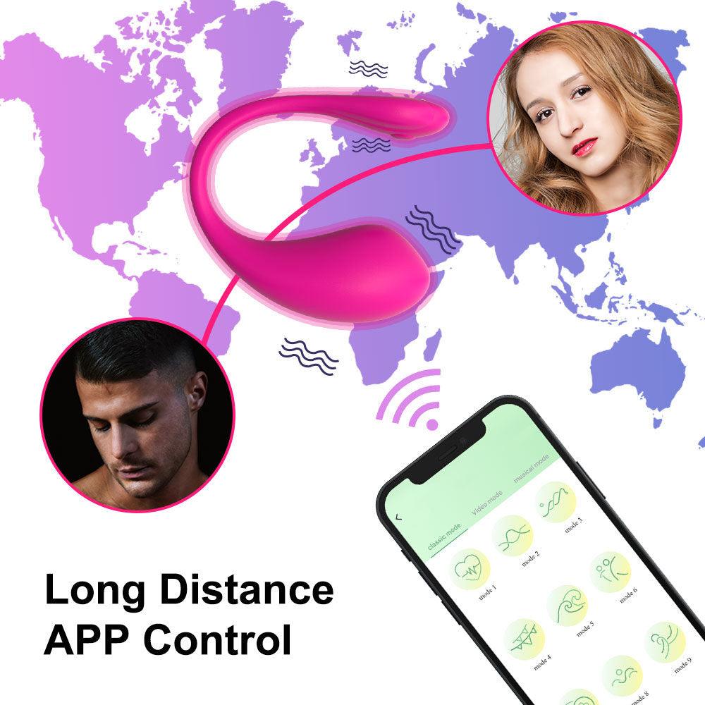 Long-distance App Controlled Wearable Bullet Vibrator - propinkup