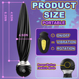 DAISY 7 Vibrating 7 Kopf Rotierender Fernbedienung Prostata Anal Butt Plug