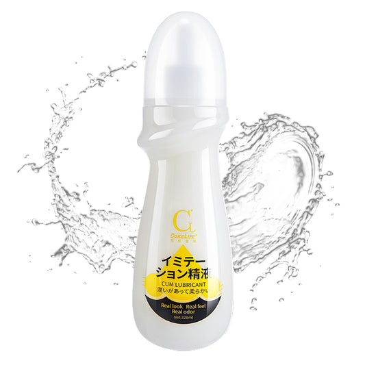 Simulated semen white lubricant, back anal lubrication and moisturizing water, sex lube 328ml/240ml