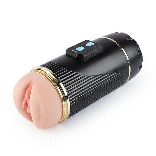 Kay Dual Channels 2in1 Lifelike 7 Frequency 3 Speed Male Masturbator Realistic Dual Channels - propinkup