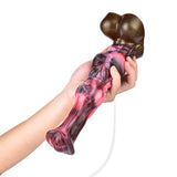 Squirting Long Monster Dildo with Knot 10.2in Fantasy Horse Dildos with Suction Cup Adult Sex Toys