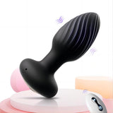 3 in 1 Butt Plug with 7 Rotating and Vibrating Modes Anal Vibrator Anal Plug - propinkup