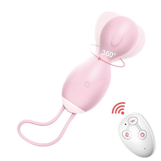 Dual Ben Wa Balls with 10 Vibration Modes Female Vibrators - propinkup