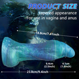 9.4in Huge Fantasy Dildo Silicone Monster Dildos Thick Alien Cock for Anal Vaginal Play Adult Sex Toys