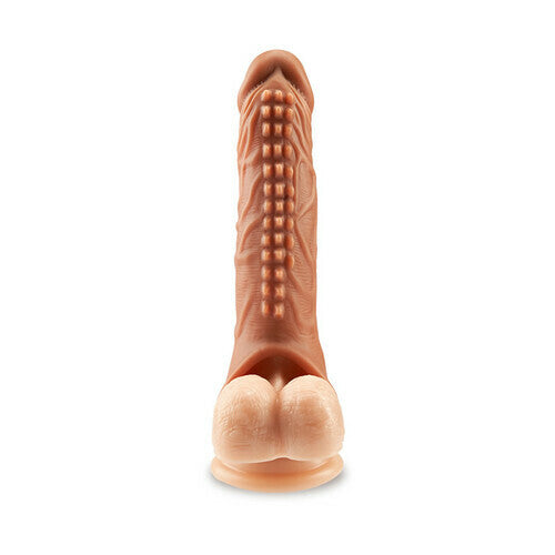 6.7” Elephant Thorned Vibrating Penis Sleeve - propinkup