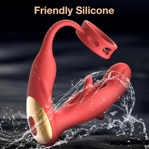 Flapping Prostate Massager APP Remote Control Anal Vibrator with 9 Flapping & 9 Vibrating Modes