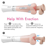 2 in 1 Penis Pump Vacuum Pussy Stroker Cock Enlargement Gear - propinkup