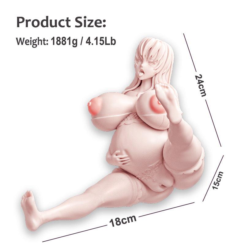 Propinkup Big Tits Blanche Silicone Pregnant Sex Doll Hentai Masturbation Cup for Men - propinkup