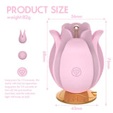 Rose Vibrator Toy Nipple Massager for Woman - propinkup