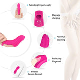 Magic Finger Vibrator Clitoral Vagina Masturbator Toys Remote Control - propinkup