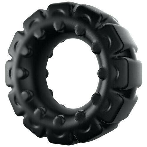 Extra Thick Tire-shaped Silicone Cock Ring - propinkup