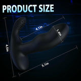 LOKI 8-frequency Vibrating Bead-rotating Prostate Massager - propinkup