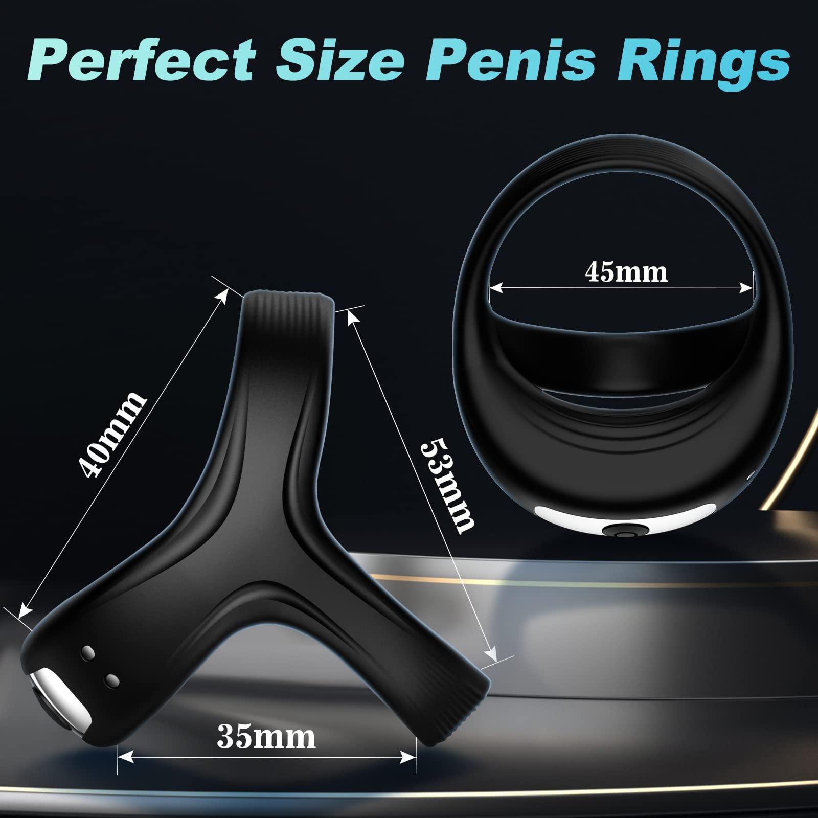 Penis Vibrator Cock Ring for Man Delay Ejaculation Sex Toys for Men Couple Rings Penis Ring Toys for Adults 18 - propinkup