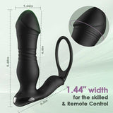 SPY 8 Telescopic Vibration Anal Vibrator Prostate Massager 1.44 Inch for Skilled Player - propinkup