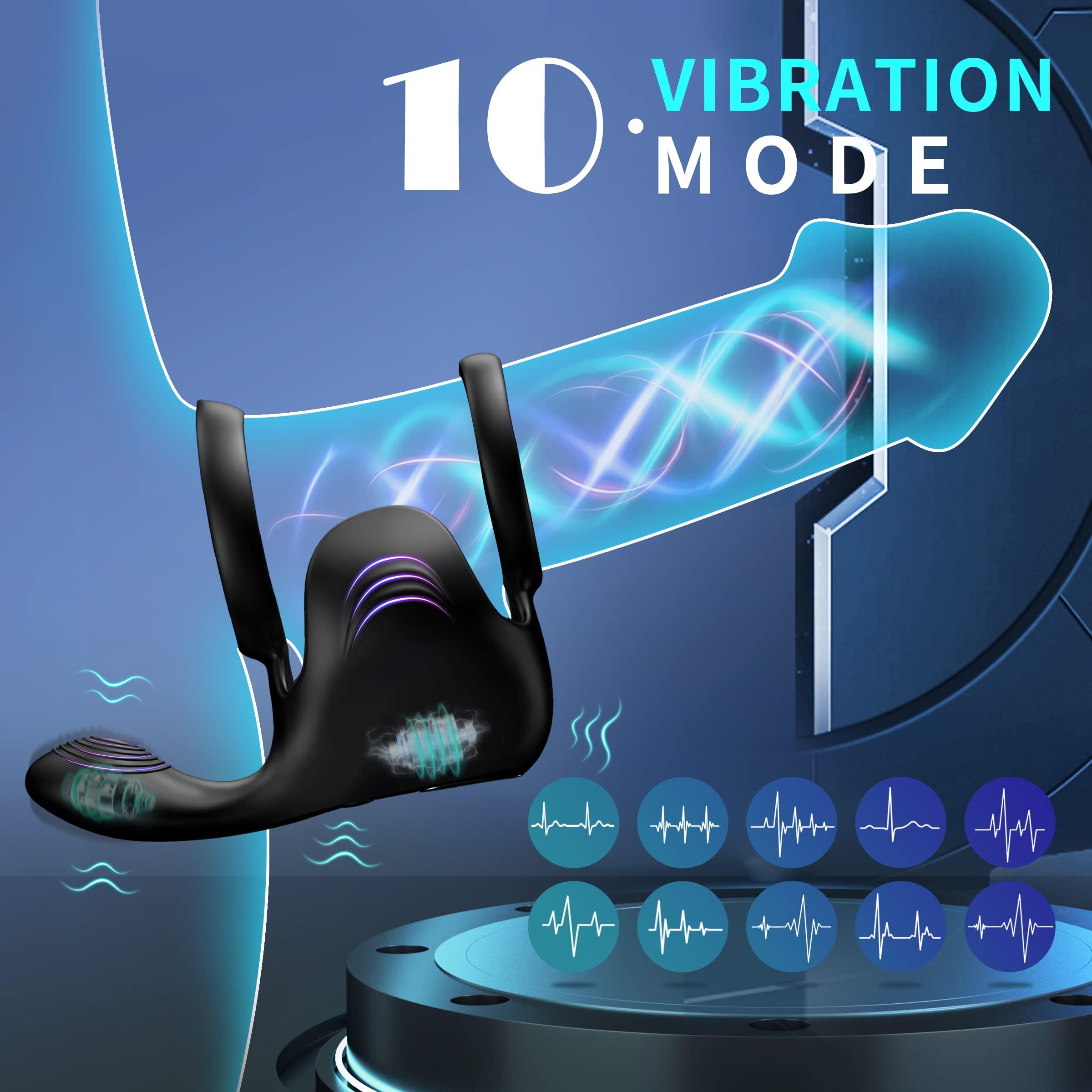 Vibration Penis Ring Men & Women Sync Stimulation for Couples - propinkup