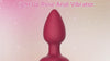 Laura Rose Vibrating Butt Plug mit 7 Vibrationen und Fernbedienung