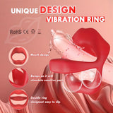 Vibrating Cock Ring Penis Vibrator for Man & Couple App Remote Control - propinkup