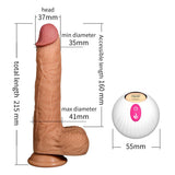 42 Celsius Heating 10 Frequency 6 Speeds Realistic Dildo - propinkup