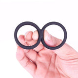 S-HANDE Silicone Erection Enhancing Dual Penis Ring - propinkup