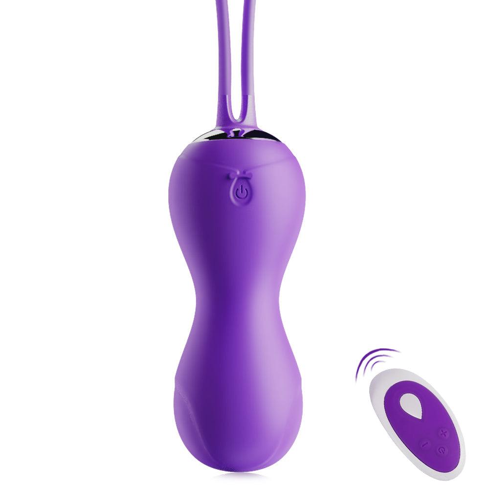 10 Speeds Dual Kegel Exercise Weights Ben Wa Balls Remote Control - propinkup