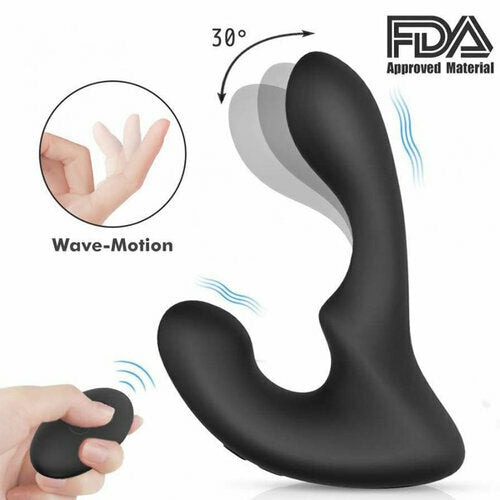 9 Pattern Vibration Double Motor 30° Wave-Motion Prostate Massager - propinkup