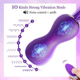 10 Speeds Dual Kegel Exercise Weights Ben Wa Balls Remote Control - propinkup