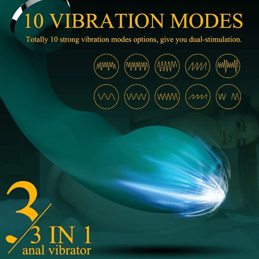 Female Sucking Vibrator Silicone 10 Frequency with G spot Stimulating - propinkup