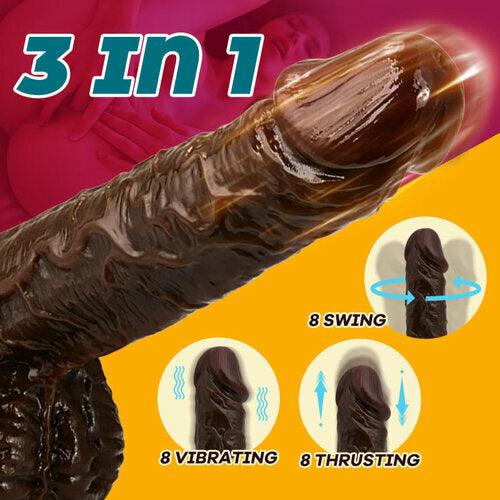 Jocko 8 Thrusting Realistic BBC Wild Dildo 8.93 INCH - propinkup