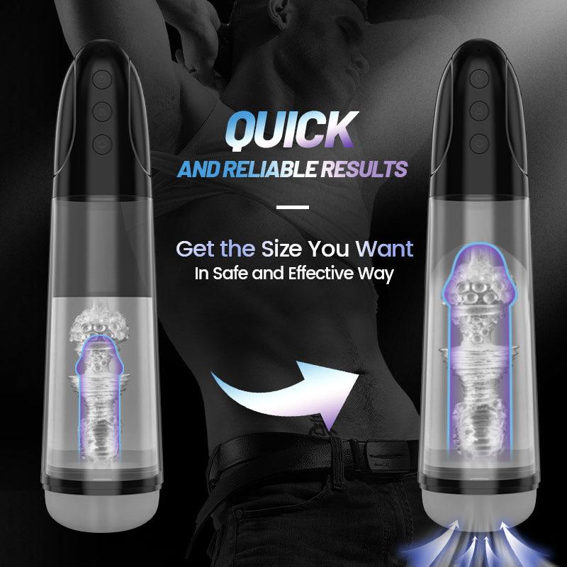 Noah 3 Vacuum Pressure Sucking Modes Strong Squeeze Mizz Penis Pump - propinkup