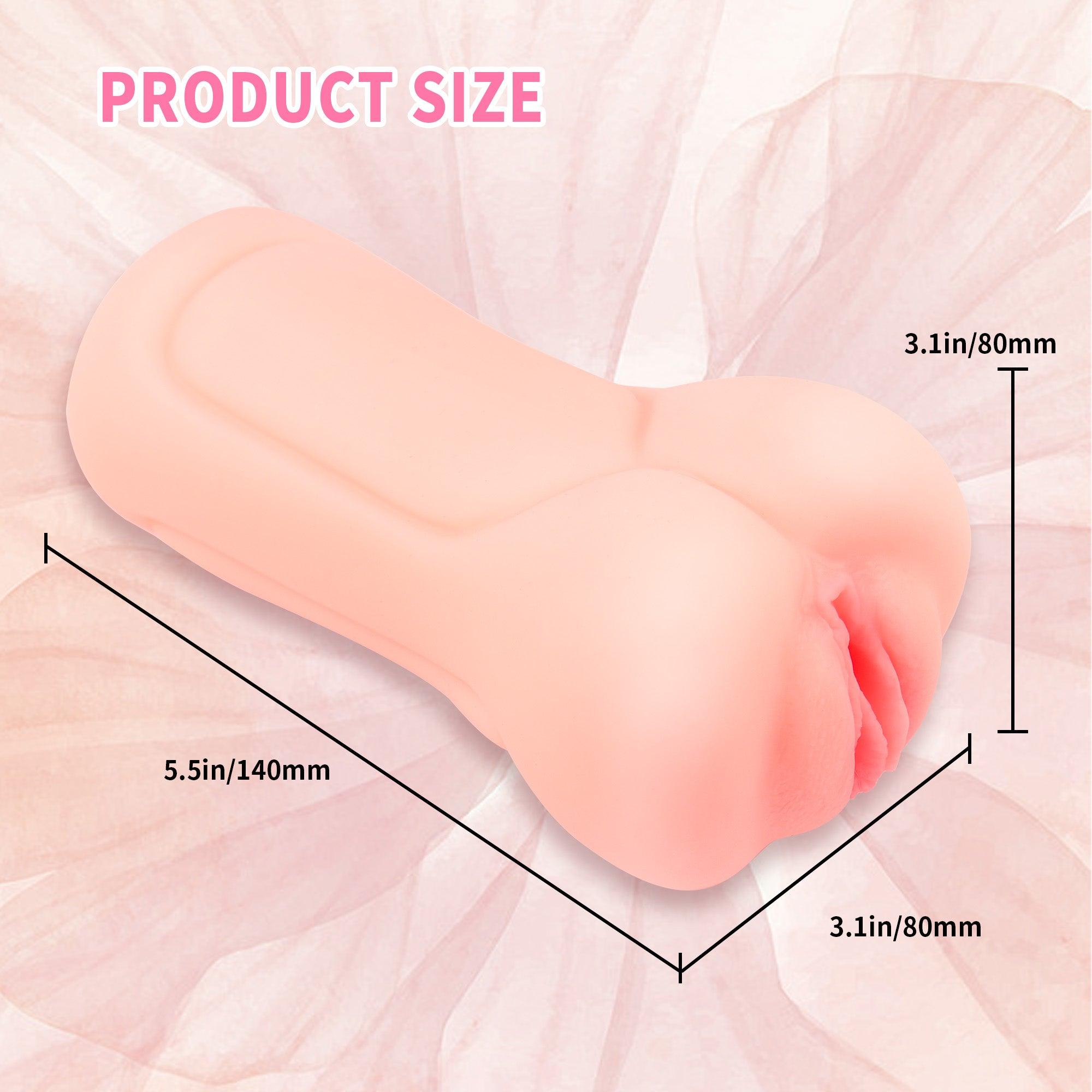 Propinkup Pink Realistic Pocket Pussy Silvia toys Male Masturbator - propinkup