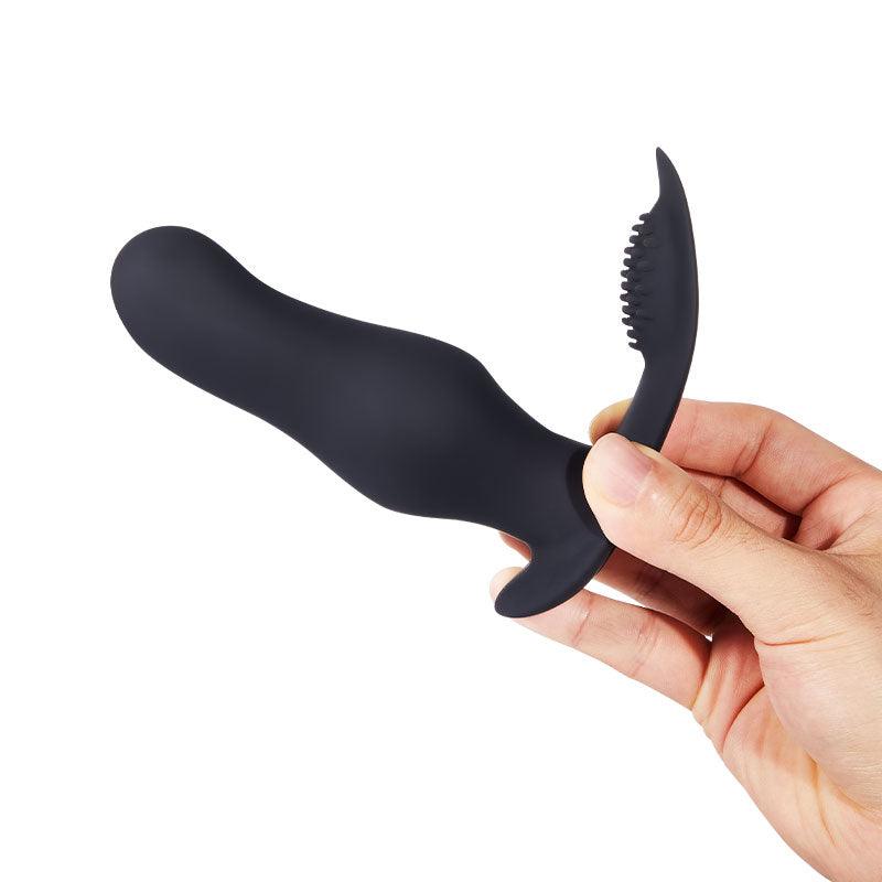 THUNDER 7 Vibrations Extraordinary Prostate Massager Anal Plug with Remote Controller - propinkup