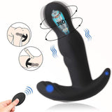 Wearable Remote Control 360° Rotatable 10 Vibrating Prostate Massager - propinkup