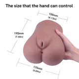 Propinkup Brown Lifelike Realistic Pocket Pussy 4.22lb Male Masturbator - propinkup